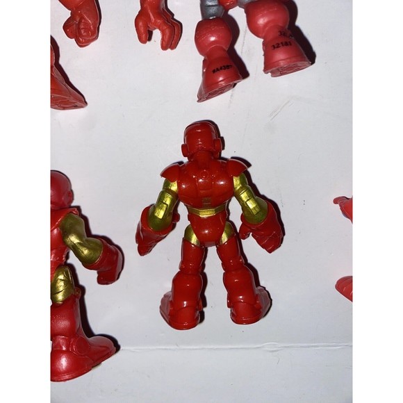 Marvel Playskool Heroes Lot Iron Man Mark Hall Armor Classic Silver Centurion - Picture 10 of 15